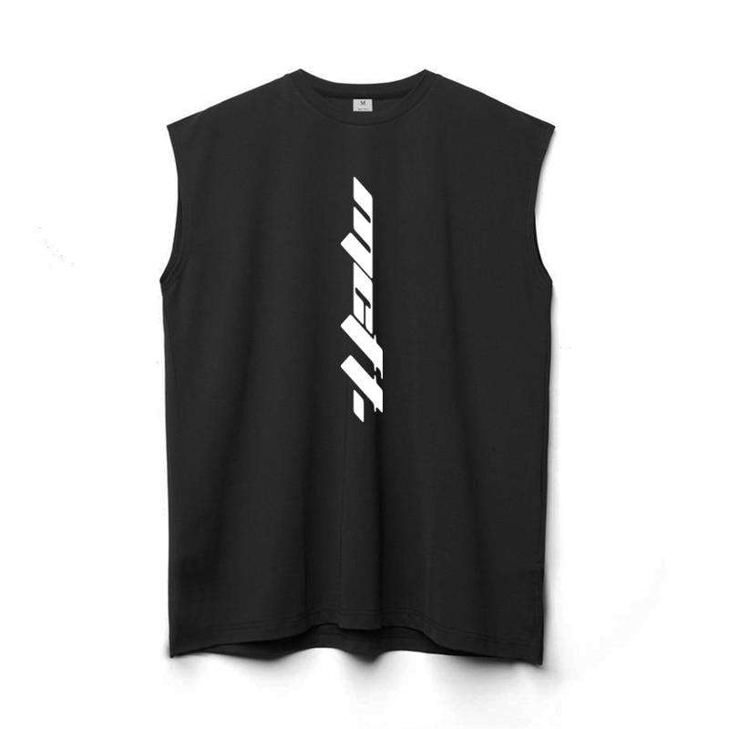 

Мужской спортивный удобный дышащий жилет для бега Muscleguys, свободная футболка без рукавов для тренировок на открытом воздухе и фитнеса XXL