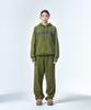 DAUSPICE Logo Sweat Pants Khaki