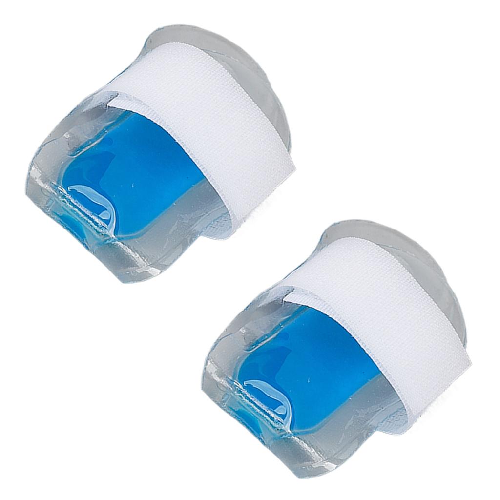 2pcs Cold Compress Finger Pack Hot Cold Hook Loop Pack for Broken Finger Arthritis Therapy 6cm