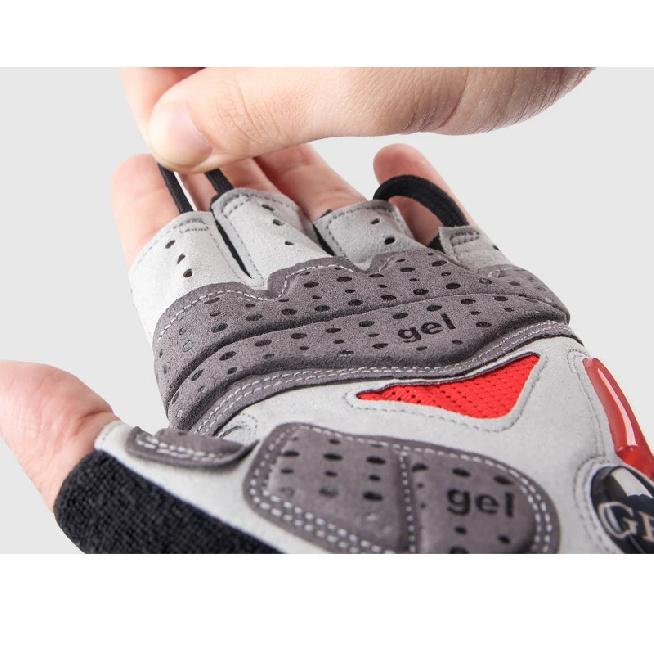 Guantes de Ciclismo Giyo sin Dedos Guantes de Medio Dedo para Bicicleta Tejido de Lycra Guantes Cortos Accesorios para Exteriores para Bicicleta de Montaña Bicicleta de Carretera