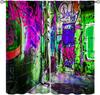Modern Graffiti Curtains Boys Room Rap Abstract Art Street Wall Symbol Lines Window Drapes Print Kids Girls Curtain Made Of Polyester
