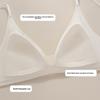 Intimo Estivo Sottile Sexy con Spalline Sottili Comodo Triangolo Traspirante Senza Cuciture per Ragazze