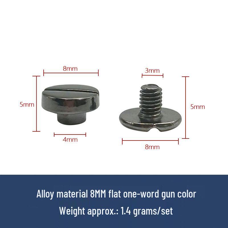 Taschen- und Gepäckzubehör: Ringe, Mönchskopf, Nippelstecker, DIY Lederschnallen, Schraubnieten