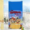 Fun The F-Flints-tones-S Cartoon Towel Soft Pool Gift For Travel Gym Shower Camping Quick Dry Sports Large Beach Towels