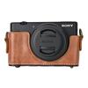 ZV1F PU Leder Kameratasche Hülle Für Sony ZV-1F ZV1F Ganzkörperabdeckung Mit Riemen