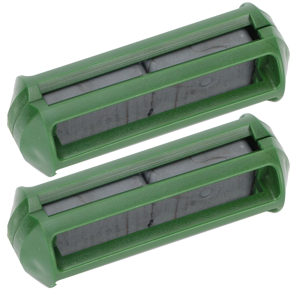 2pcs Cow Magnets Strong Plastic Shell Magnets for Trap Iron Substance in Livestock Stomach(HL Q9 )