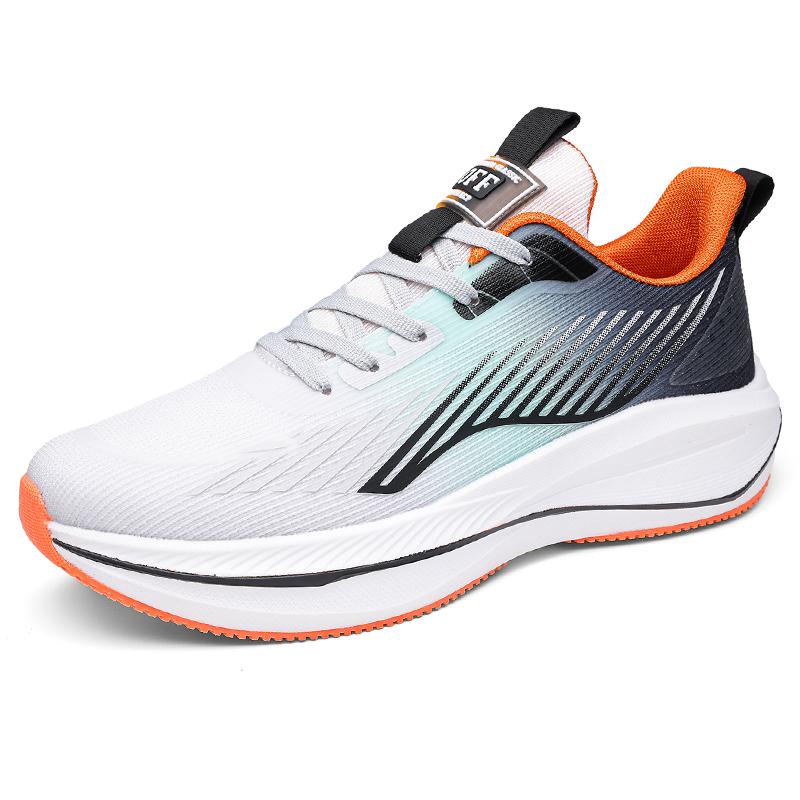 Light Running Shoes Breathable Mesh Sporty Men'S Women'S Spring Summer Lightweight Shock Absorption Rebound Running Shoes