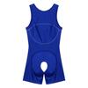 Sexy Mens Lingerie Open Crotchless Bodycon Bodysuit Male Body Shaper One-piece Open Butt Jumpsuit Wrestling Singlet Nightwear
