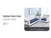 Universal Printed Sofa Cover for Armless Folding Sofas