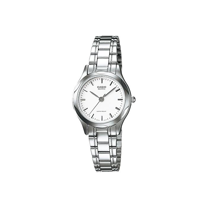 CASIO Women s Standard Series 24mm Silver Watch LTP-1275D-7A LTP-1275D-7A Silver Strap