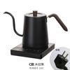 Titanium Silver Gray Gooseneck Kettle Electric Kettle Temperature Control Coffee Pot Stainless Steel Slender Spout Tea Kettle