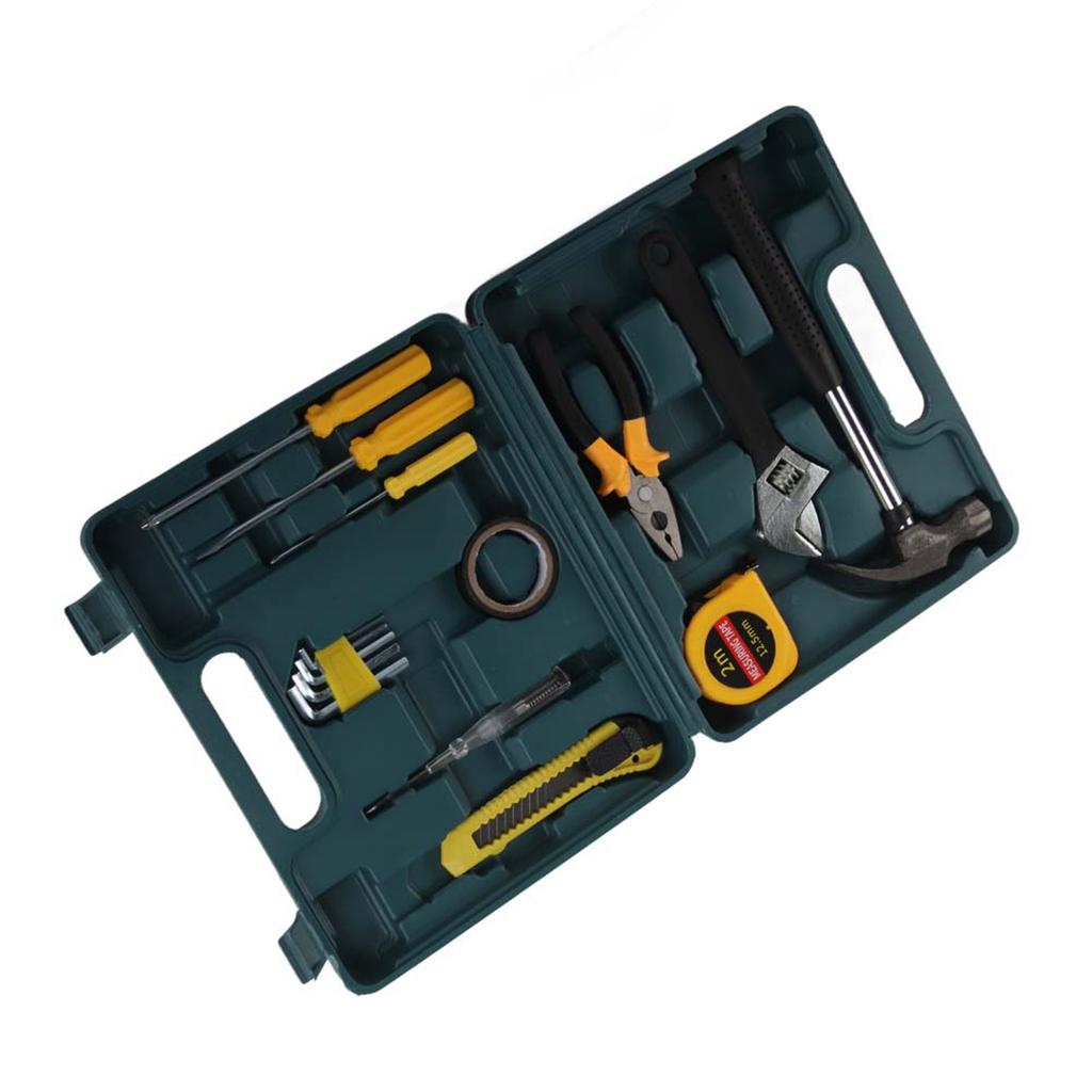 Set Repair Tool Kit Household Maintenance Hardware Tool Set with Toolbox for Car Home Maintenance Tool Set Household Tool