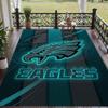 Soft Floor Carpet Philadelphia Eagles Pattern Area Rug Decorative Mat For Home Room Decoration