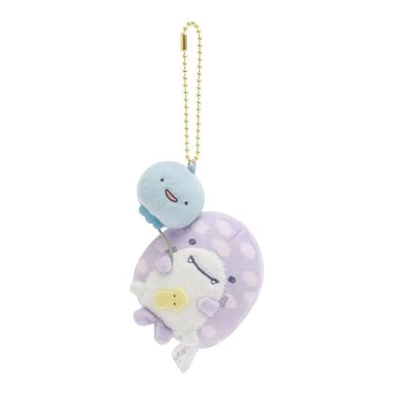 San-X Jinbe-san  Jinbee-san and the balloon  Hanging stuffed animal Shark MV10801 H60 x W55 x D50mm
