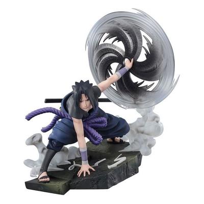 Statuette - BANDAI TAMASHII NATIONS - SASUKE UCHIHA - PVC - 20 Cm - Black