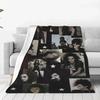 Bill Kaulitz- Tokio Hotel Coperte Pile Stampa Multifunzione Ultra-Morbide Plaid per Casa Esterno Biancheria da Letto Plaid