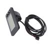Electric Bike LCD Display Meter Speed Battery Display Bike Control Panel with Water Proof SM 5Y Connector for