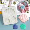 Silikonowa Forma Perłowa Muszla Forma do Pieczenia Cupcake Sugarcraft Narzędzia do Dekorowania Ciast Fondant