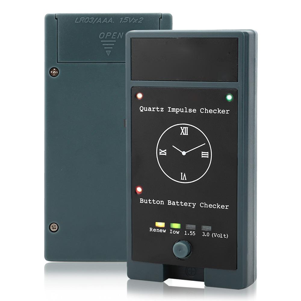 Testeur de montre portable efficace Testeur de quartz précis professionnel Testeur de batterie compact pratique Maintenance
