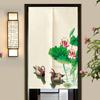 VIKAMA Chinese-style Twin-Door Curtain Restaurant Guesthouse Semi-Curtain Kitchen Bedroom Partition Curtain Home Decoration