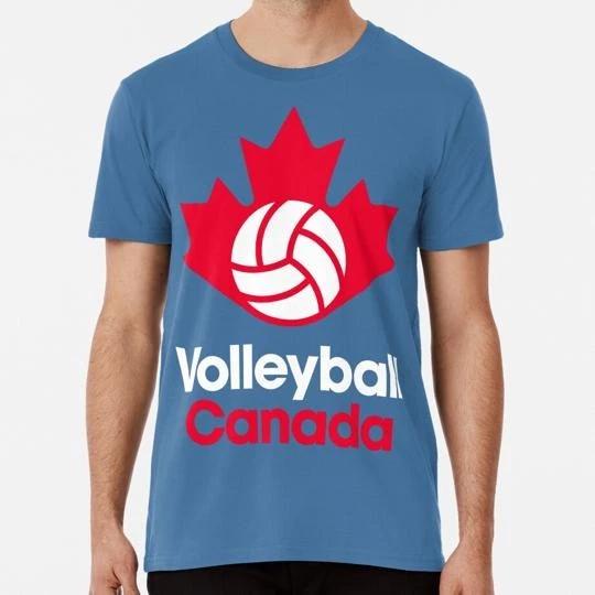 Volleyball Canada Logo Size S to 5XL Made in the USA T shirt 4XL