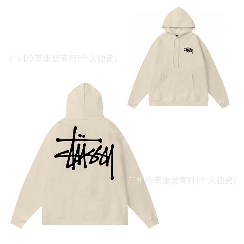 Mens Oversized Hooded Sweatshirt With Letter Print Streetwear Style Cotton Pullover Winter