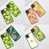 Cover for Samsung Galaxy A35 A36 A55 A26 A05 A06 A14 A50 A51 A53 A54 A12 A13 A23 Phone Case Mediterranean Lemon fruit Summer