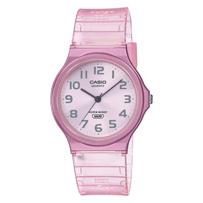 CASIO Casio Casio Standard Günstige Casio Chipkashi POP Uhr Damen Quarz Analog 3 Zeiger Resin Pink Skelett MQ-24S-4B [Artikel]