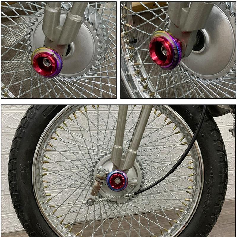 Motorcykeltillbehör Moto Fallskydd för Motorcykelhjul Avgassystem Ram Slider Anti Krockkudde Skydd