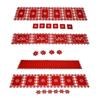 Christmas Table Runner Placemat Heat Protection Water Absorption Felt Table Runner Placemat