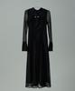 Niana Geometric Party Wedding Black Size S Back-Open Dress, Dress, Dress, Lace,