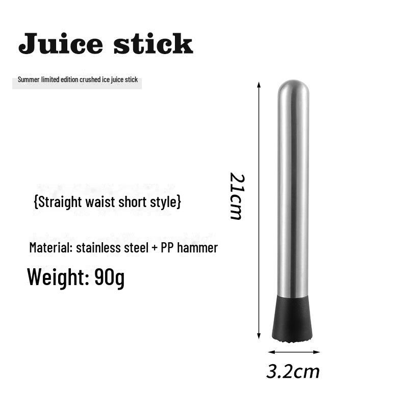 

Палочка из нержавеющей стали для приготовления коктейлей и соков Stainless Steel Color