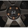 AAALX1 45-65mm Car Wheel Center Hub Cap Emblem Sticker Accessories For Honda Civic FIT Accord Prelude CRV 5Th City XRV CRV HRV Odyssey