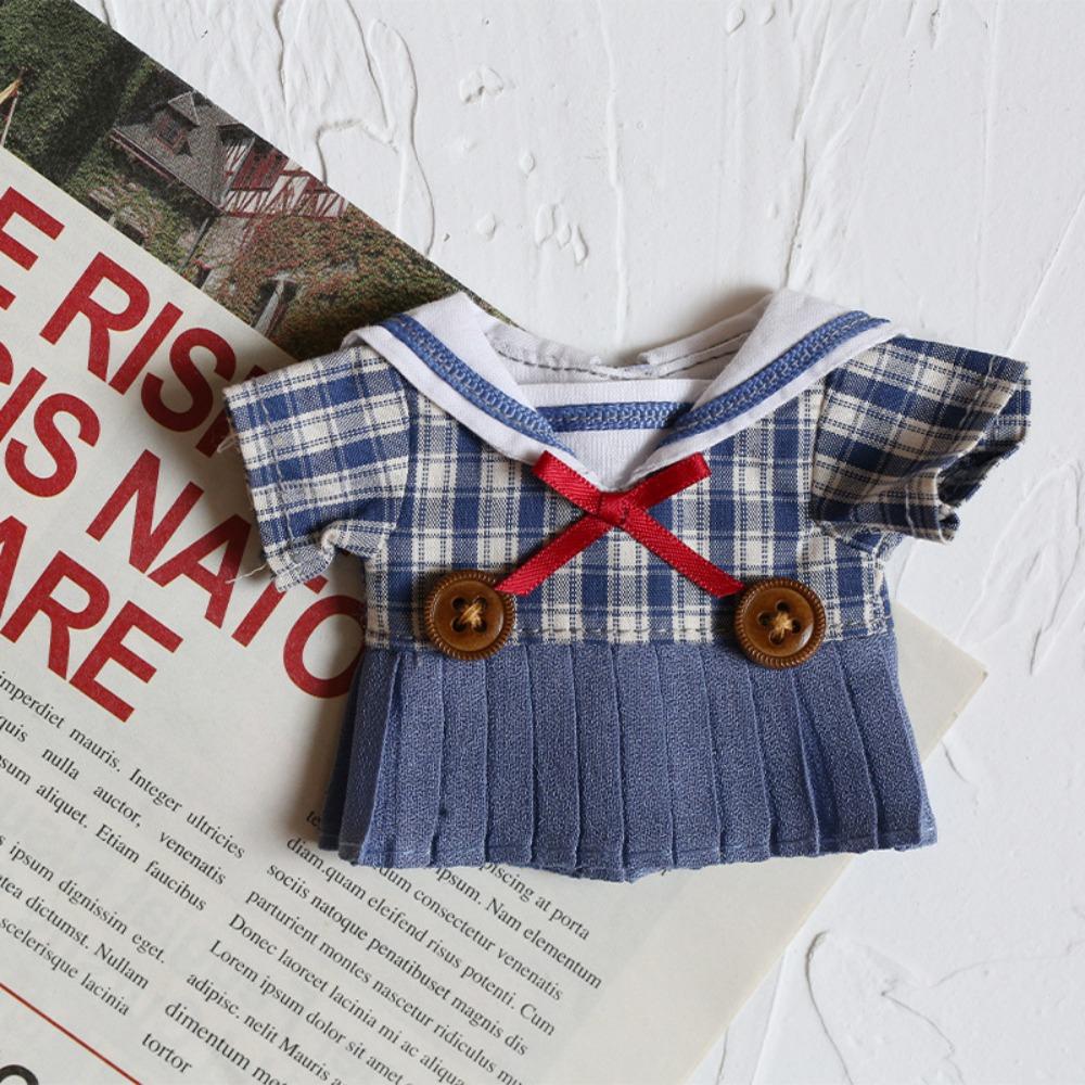 

Хлопковая одежда для куклы с бантом, юбка для мини-куклы с бантом, платье для куклы каваи, детская игра style A