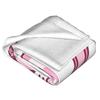 Cute Axolotl Loves Strawberry Milk Doodle Blankets Soft Warm Flannel Throw Blanket Cover for Bed Living room Picnic Travel Home