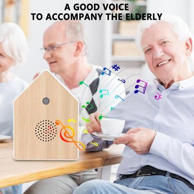 Caixa de Som de Canto de Pássaro Ativada por Movimento Pássaros Cantantes Voz da Natureza Auxílio para Dormir para Área de Lazer Meditação Quarto de Hóspedes Banheiro