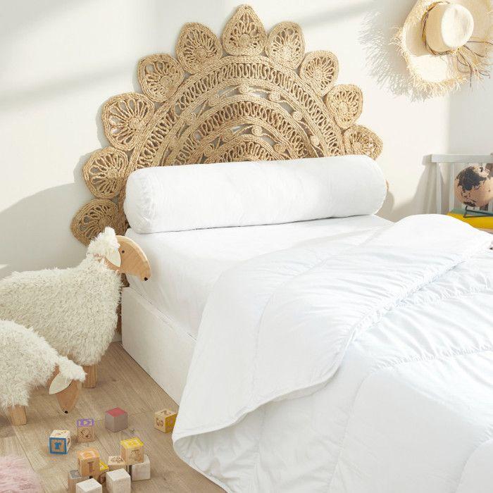 Polochon Bed 90 X 190 Cm Blanrêve Microfiber Range "Douceur" Treated Anti-Mite Soft &; Care