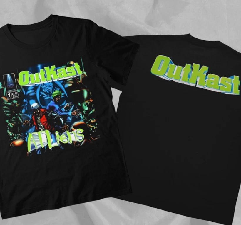 ATLiens - Outkast (1996) Cotton T-Shirt Unisex XL