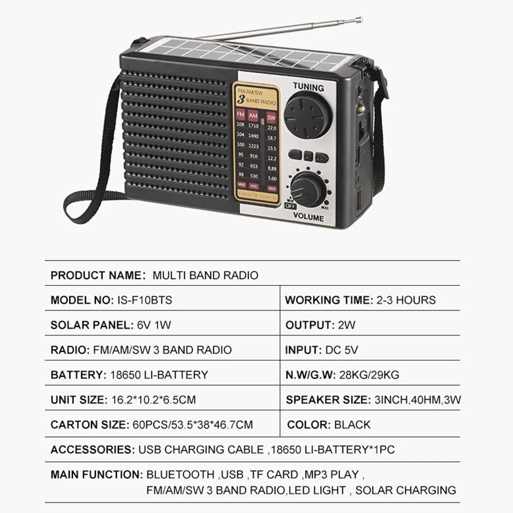 C10 Radio 2.4 Inch LCD Screen Alarm Clock Radio DAB DAB+ FM BT MP3 Player Portable Radio Broadcasting Radio Supports TF Card