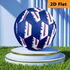 French Flag Size Soccer Ball High Elasticity Match Universal Unique Soccer Gift Football Suitable For Both Training And Competition Outdoor Sports