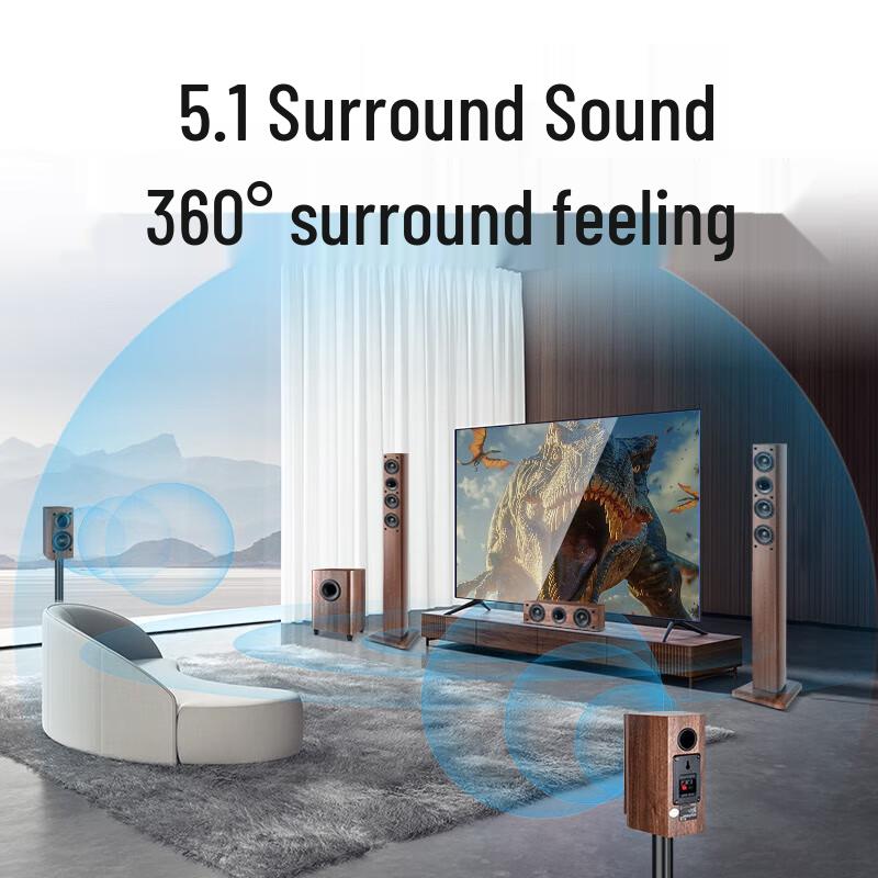 SANSUI F7 Pro 5.1 Home Theater KTV Speaker System