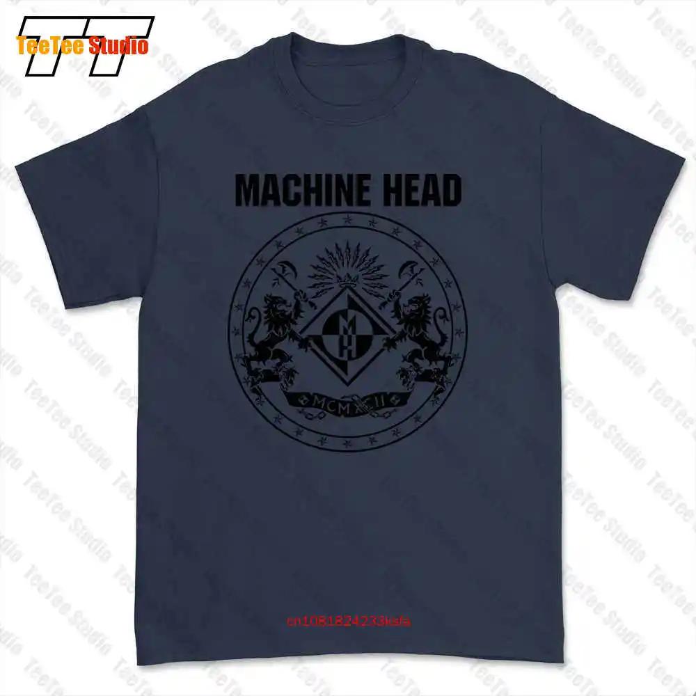 Machine Head Crest 01 Tshirt Tee U6O2