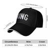 Printing King Letters Pool Party Baseball Caps For Womens High-end Male Beach Coquette Hat Snapback Cap
