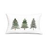 1pc Christmas Holiday Themed Pillowcase Home New Year Decoration Christmas Living Room Double-sided Printed Sofa Pillowcase