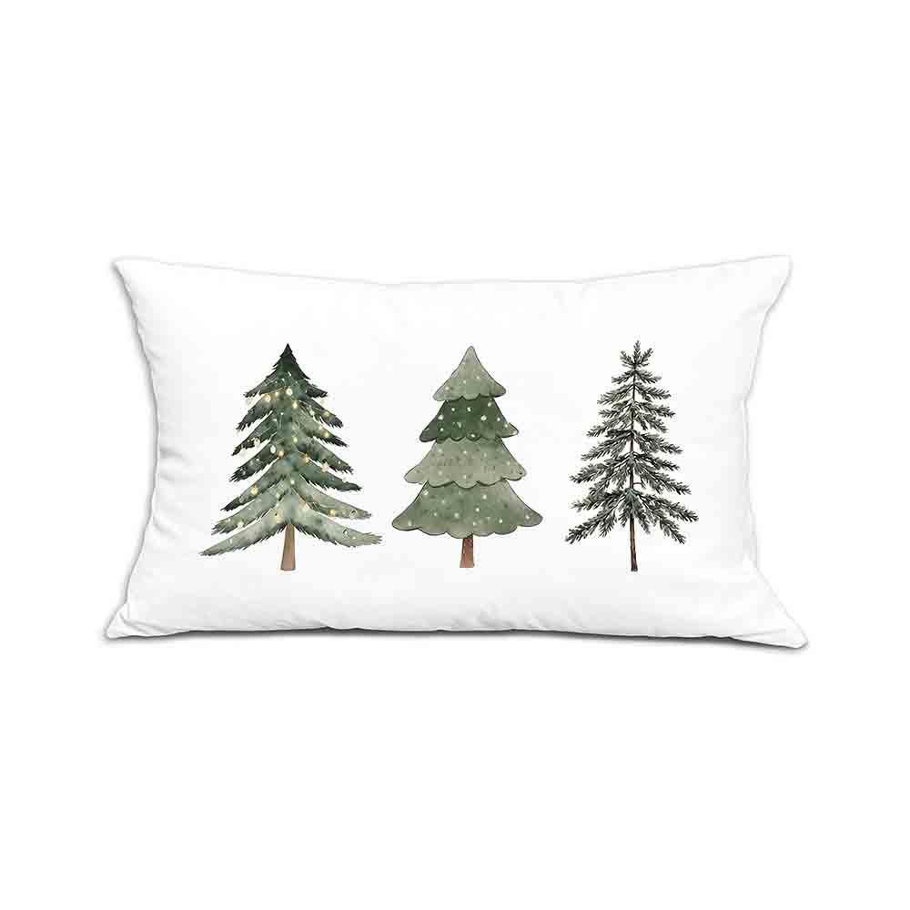 1pc Christmas Holiday Themed Pillowcase Home New Year Decoration Christmas Living Room Double-sided Printed Sofa Pillowcase