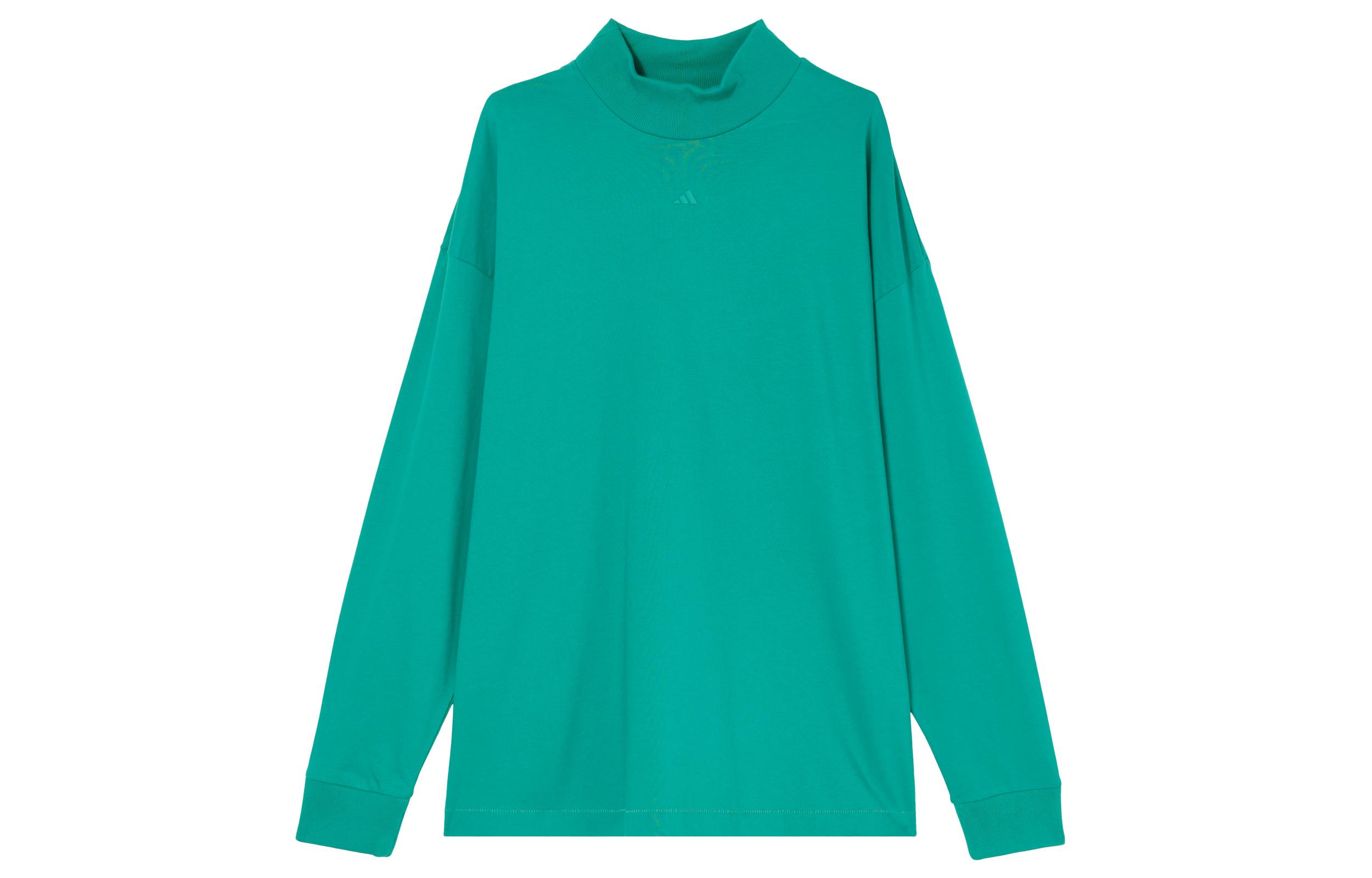Adidas Chapter 03 T Shirts Unisex Green Half Turtleneck Moderate JE3768 XL