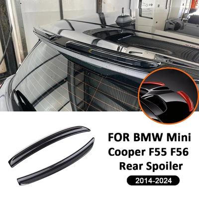 2 szt. Samochód ABS Tylny Spoiler Przedłużenie Skrzydełka Ogona Model Akcesoria do Modyfikacji Zewnętrznej Dla BMW Mini Cooper F55 F56 2014-2024