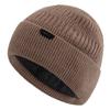 New Style Unisex Winter Hat Fur Lined Warm Dandy Cap Stylish Soft Beanie Hats For Men Women Thicken Ski Sports Knitted Hat