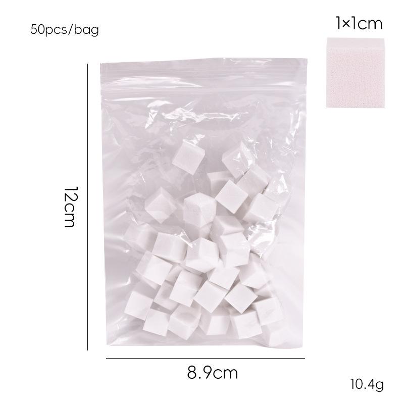 

Mini Gradient Blush Nail Sponge: Non-Stick Multi-Sided Tool for Nail Art