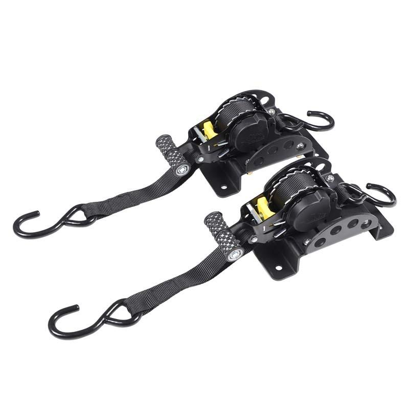 Cargo Tape with S Hook Heavy Duty Auto Retractable Ratchet Strap Tie Down Retractable Ratchet Strap Suitable for Mitsubishi L200